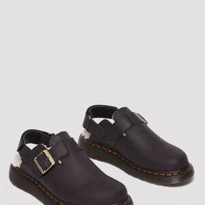 Dr. Martens Jorge II Faux Fur Lined Slingback Mules Unisex